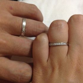 【ESTELLE(エステール)の口コミ】 とにかくシンプルなデザインの指輪がほしく、これから先年齢を重ねても似…
