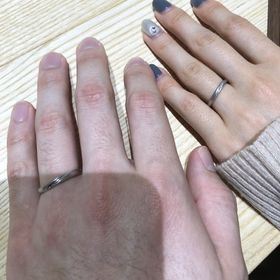 【出雲結(いずもゆい)の口コミ】 デザインがシンプルかつ派手すぎない華やかさもあり、付けてたとき指に心…