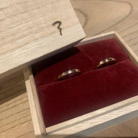 【ichi(イチ)の口コミ】 デザインはなるべくシンプルなもので、パートナーのお揃いがよかったので…