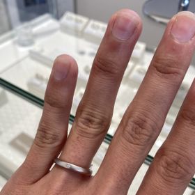 【festaria bijou SOPHIA(フェスタリア ビジュソフィア)の口コミ】 近くでよく見ると星形のダイヤが埋め込まれているので、満足度が高いです…