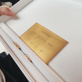 【shihara(シハラ)の口コミ】 ゴールドの指輪へのこだわりは昔からあったので、ゴールドの指輪を数多く…