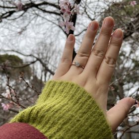 【with Happiness..の口コミ】 まず、大好きなスヌーピーであることが決めてでした。また、指輪に込めら…