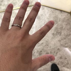 【ショーメ(CHAUMET)の口コミ】 エターナル　ドゥ　ショーメの男性用です。シンプルながら内側に1石ダイヤ…