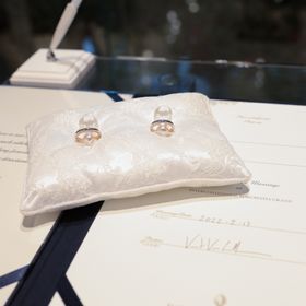 【ティファニー(Tiffany & Co.)の口コミ】 結婚指輪は普段から使うものなのでシンプルなデザインであることがまず条…