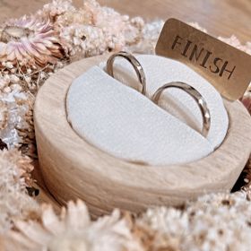 【ついぶ工房の口コミ】 2人だけの指輪を手作りで制作したかったため、制作予約しました。
周りと…