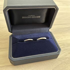 【銀座ダイヤモンドシライシの口コミ】 夫婦で同じシリーズにせず、それぞれ気に入ったものを選びました。私がテ…