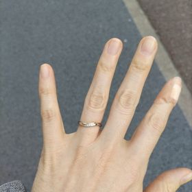 【ケイウノ ブライダル(K.UNO BRIDAL)の口コミ】 ２人一緒に見に来れる時間が限られていたので、ネットで下調べして指輪を…