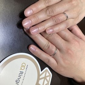 【TRECENTI(トレセンテ)の口コミ】 指輪のデザインもシンプルながらキュートでした。
2人で共有できるものが…