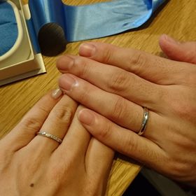 【銀座ダイヤモンドシライシの口コミ】 他のお店のものよりもダイアモンドの輝きが美しかったです。何よりも指輪…