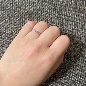 【アイプリモ(I-PRIMO)の口コミ】 初めはシンプルな真っ直ぐのダイヤなど付いていない指輪を希望していたの…