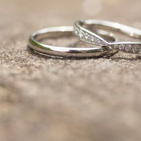 【ティファニー(Tiffany & Co.)の口コミ】 ずっと憧れだったtiffanyの指輪！結婚指輪はシンプルかつゴージャスな感じ…