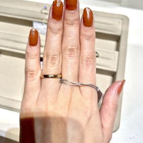 【ヴァン クリーフ＆アーペル(Van Cleef & Arpels)の口コミ】 ヴァンクリーフアーペルらしい柔らかな印象のリングです。他のブランドだ…