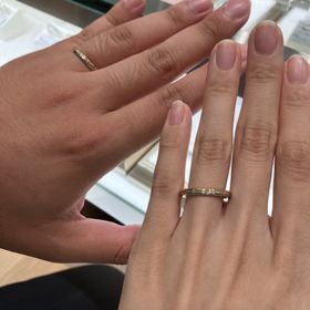 【festaria VOYAGE(フェスタリア ボヤージュ)の口コミ】 コンビネーションリングで探していました。ミル打ちにも興味があり、こち…