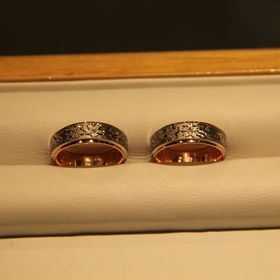 【ジュエリー＆カフェ 輪-Rin-の口コミ】 私も旦那もともに桜が好きで、桜の模様が入っている指輪に一目惚れをして…