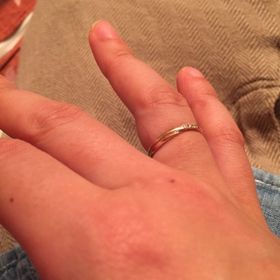 【STAR JEWELRY(スタージュエリー)の口コミ】 シンプルなもの、細めなもの、という基準でペアリングを探していたところ…