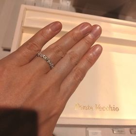 【Ponte Vecchio(ポンテヴェキオ)の口コミ】 銀座店限定デザインだったため、オンラインショールームで事前見学しまし…