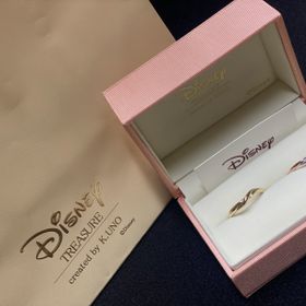 【ケイウノ ブライダル(K.UNO BRIDAL)の口コミ】 お互いディズニーが好きだったので、ディズニーのデザインの指輪にしまし…