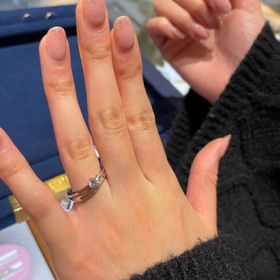 【BIJOUPIKO(ビジュピコ)の口コミ】 丸みを帯びてやわらかい雰囲気の指輪がお気に入りでした。また手が小さめ…