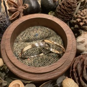 【鎌倉彫金工房の口コミ】 シンプルだけど、マットとクリアという素材で少しオリジナリティーという…