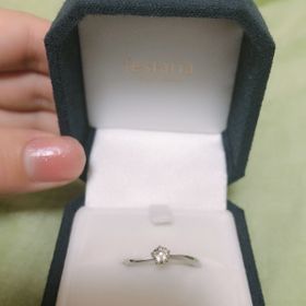 【festaria bijou SOPHIA(フェスタリア ビジュソフィア)の口コミ】 ルーペで見るとダイヤが二つの星型になっているところがとても魅力的でし…