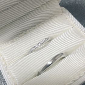 【BIJOUPIKO(ビジュピコ)の口コミ】 シルバーのハーフエタニティリンクを探すなかで、リングの太さや値段がよ…