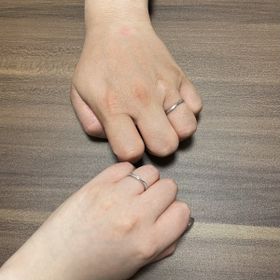 【EITO(エイト)の口コミ】 ふたりとも一目見た時から大賛成のウェーブタイプにしたかったのと、つけ…