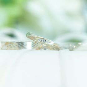 【杢目金屋(もくめがねや)の口コミ】 デザインが一番の決め手です！好きなデザインを組み合わせて作成できるセ…