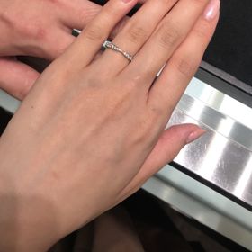 【ティファニー(Tiffany & Co.)の口コミ】 ネットでこの指輪を見つけて、実物を見てみたい！！と店舗へ伺いました。…