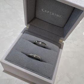 【CAFERING(カフェリング)の口コミ】 結婚指輪は毎日着ける指輪なので着け心地を重視しました。CAFERINGの指輪…
