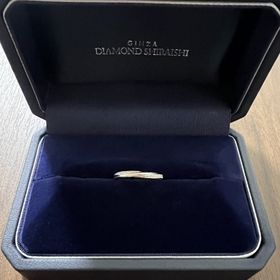 【銀座ダイヤモンドシライシの口コミ】 可愛さ、自分の雰囲気に合うか、友人の結婚指輪を見ててウェーブタイプが…