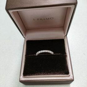 【アイプリモ(I-PRIMO)の口コミ】 結婚10周年記念でハーフエタニティリングが欲しいなと思い、結婚&婚約…