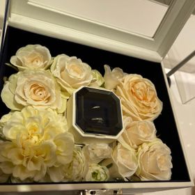 【4℃ BRIDAL(ヨンドシーブライダル)の口コミ】 指輪のつけ心地が良く、ダイヤの埋め込みも引っかかることがなかったため…