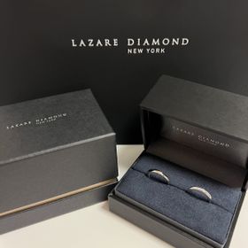 【ラザール ダイヤモンド(LAZARE DIAMOND)の口コミ】 まずはネットでシンプルなデザインで探していました。そこでラザールダイ…