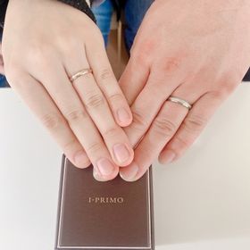 【アイプリモ(I-PRIMO)の口コミ】 夫婦2人で相談し、お互いが納得いくデザインとつけ心地を追求し、時間をか…