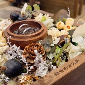 【鎌倉彫金工房の口コミ】 高価な指輪ではなくていいなと感じていたところ、手作りで製作できる鎌倉…