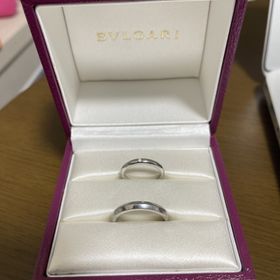 【ブルガリ(BVLGARI)の口コミ】 指につけた際の綺麗さと、夫の好みとして太さがありオリジナリティがある…
