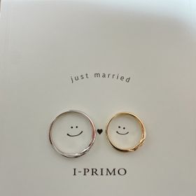 【アイプリモ(I-PRIMO)の口コミ】 最初から結婚指輪は私(女性側)はゴールドで探しており、デザインもシンプ…