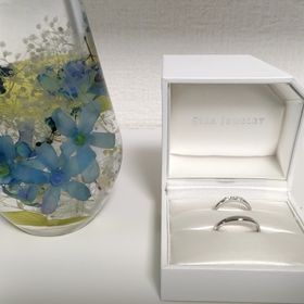 【STAR JEWELRY(スタージュエリー)の口コミ】 婚約指輪がスタージュエリーだったので、結婚指輪も一緒のブランドが良い…