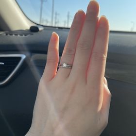 【Jupiter BLANTELIE(ジュピターブラントリエ)の口コミ】 担当していただいた方に、指の形に合ったデザインを選んでいただきデザイ…