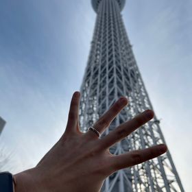 【ラザール ダイヤモンド(LAZARE DIAMOND)の口コミ】 基本は妻の希望のデザインのペアとなるものにしようと考えていました。男…