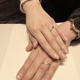 【銀座ダイヤモンドシライシの口コミ】 自分の中で大まかな希望(ウェーブ型･細身)があり、その中で色んな指輪を試…