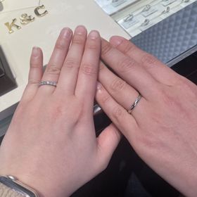 【アイプリモ(I-PRIMO)の口コミ】 最初は細い指輪が良いと思っていたのですが、説明を聞いていたら、一生着…