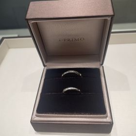 【アイプリモ(I-PRIMO)の口コミ】 シンプルでありつつも、小さなダイヤの輝きが素敵なところに惹かれました…
