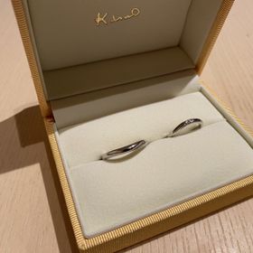 【ケイウノ ブライダル(K.UNO BRIDAL)の口コミ】 刻印の自由度が高かったこと。デザイナーが依頼に合わせてオリジナルで刻…