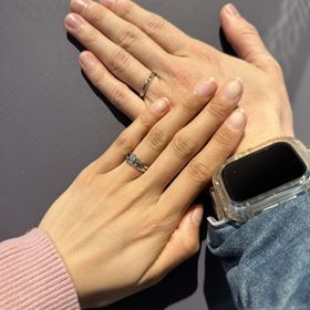 【AFFLUX(アフラックス)の口コミ】 指輪を選ぶ際に、着け心地を重視して選びました。また、重ね付けをしたか…