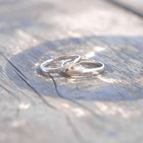 【CAFERING(カフェリング)の口コミ】 仕事時はお互いに付けないので、とにかくデザイン重視で決めました。
天然…