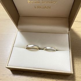 【LEGAN(レガン)の口コミ】 ダイヤは婚約指輪でいただいたのと、そこまで宝石に興味がなく、お互い石…