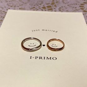 【アイプリモ(I-PRIMO)の口コミ】 ピンクゴールドで上品なデザインであったこと。夫のデザインや色の要望も…