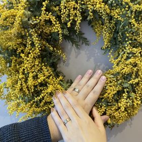 【Desserts(デザート)の口コミ】 お店にて指輪をたくさん試着させてもらい悩みましたが、最後に見せてもら…