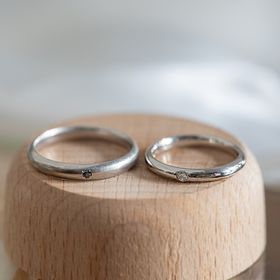 【Cayof(カヨフ)の口コミ】 夫婦で指輪の好みが違いましたが、お互いに気にいるものが見つかるよう、…